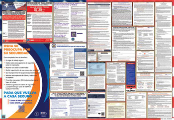 District of Columbia Labor Law Posters State and Federal Combo