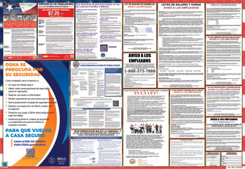 Hawaii Labor Law Posters State and Federal Combo