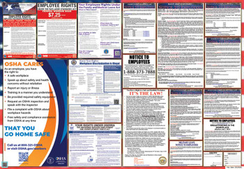 Hawaii Labor Law Posters State and Federal Combo