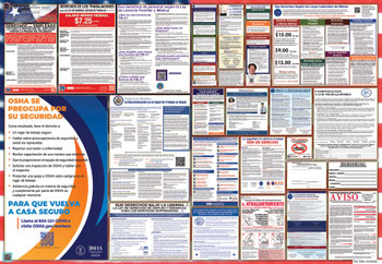 Illinois Labor Law Posters State and Federal Combo