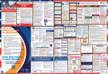 Illinois Labor Law Posters State & Federal Combo