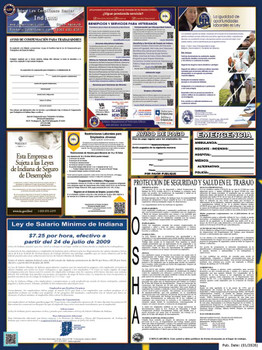 Indiana State Labor Law Posters