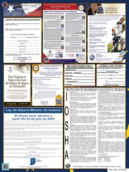 Indiana State Labor Law Posters