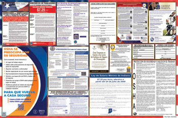 Indiana Labor Law Posters State and Federal Combo