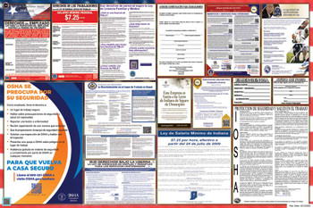 Indiana Labor Law Posters State and Federal Combo
