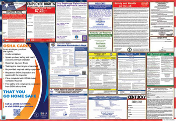 Kentucky Labor Law Posters State and Federal Combo