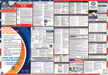 Louisiana Labor Law Posters State and Federal Combo