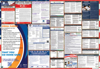 Louisiana Labor Law Posters State and Federal Combo