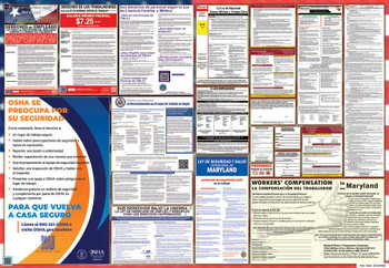 Maryland Labor Law Posters State and Federal Combo