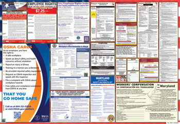 Maryland Labor Law Posters State and Federal Combo