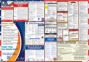 Maryland Labor Law Posters State and Federal Combo