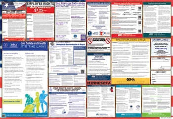 Minnesota Labor Law Posters State and Federal Combo