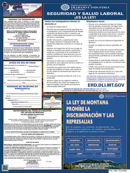 Montana State Labor Law Posters