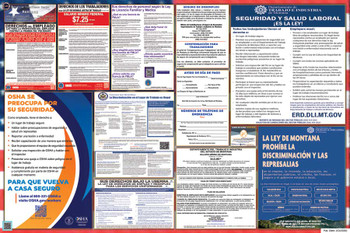 Montana Labor Law Posters State and Federal Combo