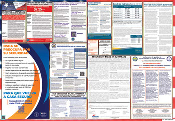 Nebraska Labor Law Posters State and Federal Combo