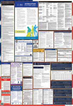 New Jersey Labor Law Posters State and Federal Combo