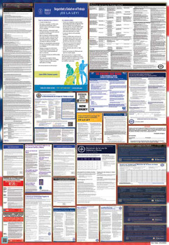 New Jersey Labor Law Posters State and Federal Combo