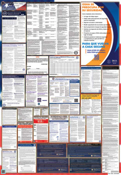 New Jersey Labor Law Posters State and Federal Combo