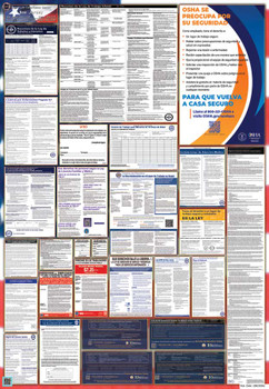 New Jersey Labor Law Posters State and Federal Combo