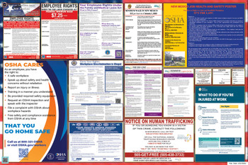 New Mexico Labor Law Posters State and Federal Combo