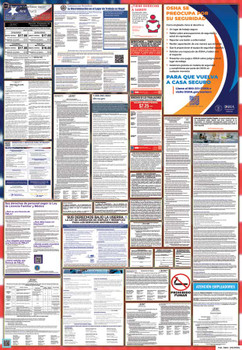 New York Labor Law Posters State and Federal Combo