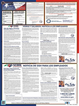 North Carolina State Labor Law Posters