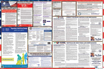 North Carolina Labor Law Posters State and Federal Combo