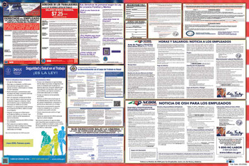 North Carolina Labor Law Posters State and Federal Combo