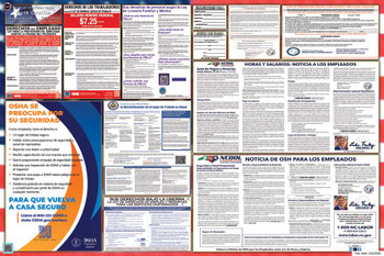 North Carolina Labor Law Posters State and Federal Combo