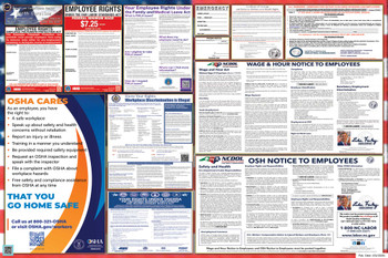 North Carolina Labor Law Posters State and Federal Combo