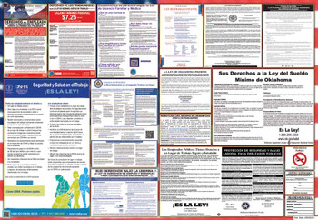 Oklahoma Labor Law Posters State and Federal Combo