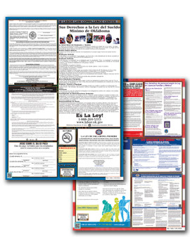 Oklahoma State and Federal Poster Set Oklahoma State and Federal Poster Set