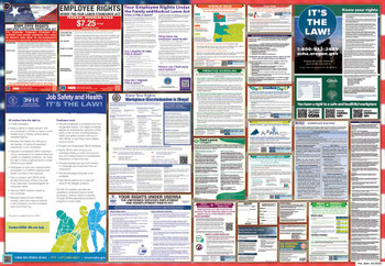 Oregon Labor Law Posters State and Federal Combo