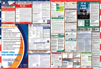 Oregon Labor Law Posters State and Federal Combo