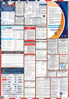 Pennsylvania Labor Law Posters State and Federal Combo