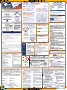 Rhode Island State Labor Law Posters