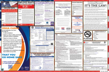 Tennessee Labor Law Posters State and Federal Combo