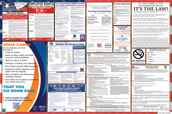 Tennessee Labor Law Posters State and Federal Combo