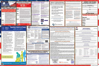 Utah Labor Law Posters State and Federal Combo