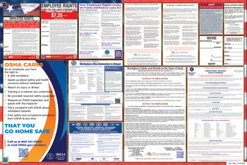 Utah Labor Law Posters State and Federal Combo
