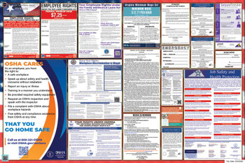 Virginia Labor Law Posters State and Federal Combo