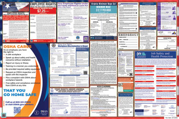 Virginia Labor Law Posters State and Federal Combo