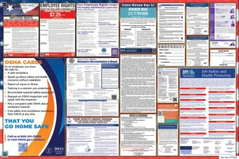 Virginia Labor Law Posters State and Federal Combo