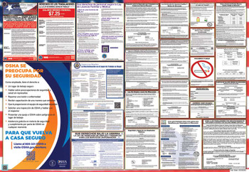 Wisconsin Labor Law Posters State and Federal Combo