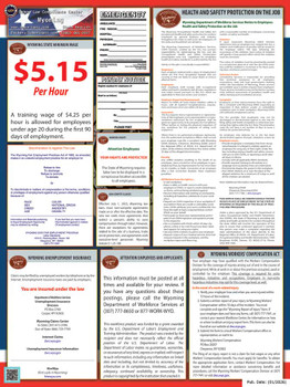Wyoming State Labor Law Posters