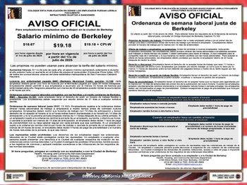 Berkeley, California Minimum Wage Supplement
