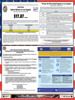 Los Angeles, (CITY) California Complete City Supplemental Poster