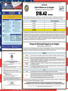 Los Angeles, (CITY) California Complete City Supplemental Poster