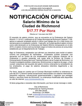 Richmond, California Minimum Wage Supplement
