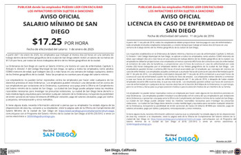 San Diego, California Supplement